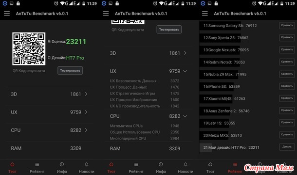 Очередной телефон.HOMTOM HT7 PRO +