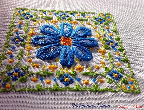 Игольница с корзинкой.