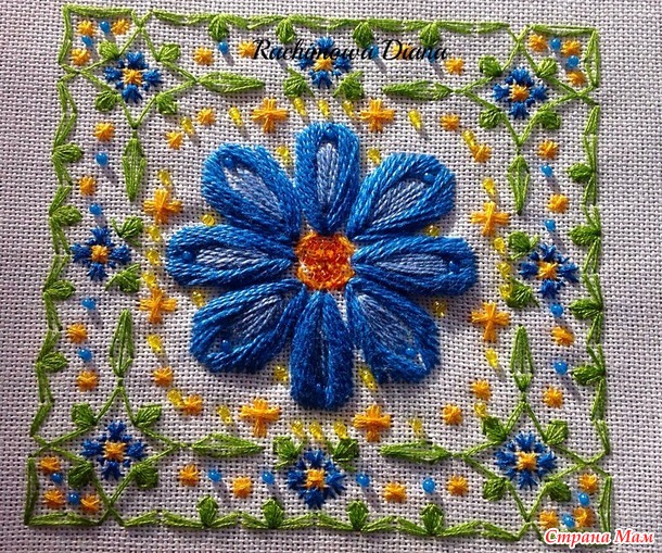Игольница с корзинкой.