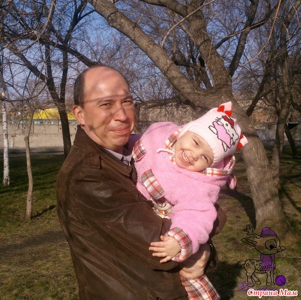 . Детская шапочка с интарсией
