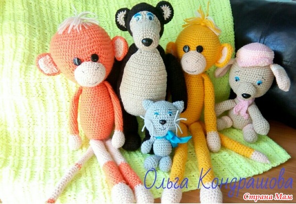 . Мои игрушки крючком.
