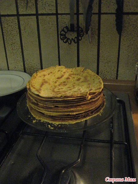 Медовик жаренный на сковородке (рецепт)