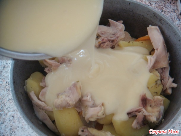Бланкет из курицы