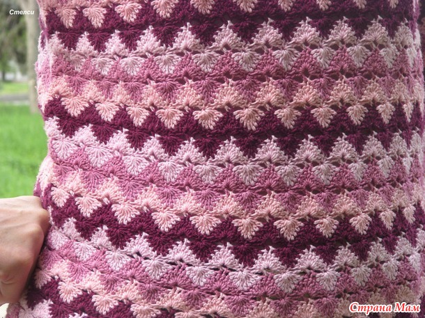 Джемпер в стиле "Миссони" (крючком)