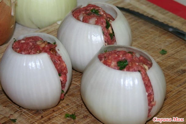 Потрясающие луково-мясные мячики