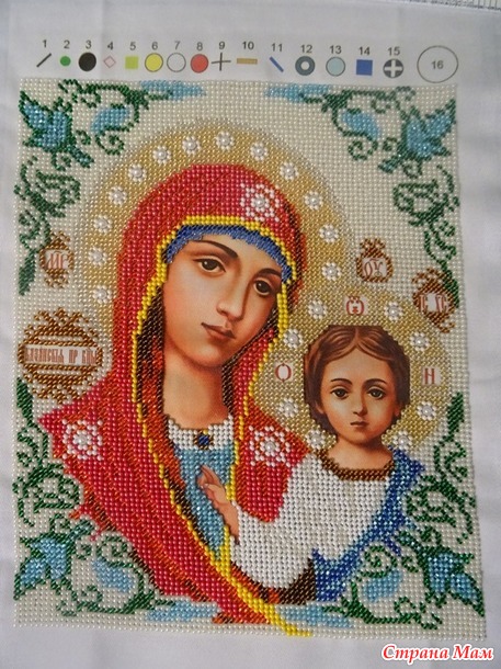 Казанская божья матерь.