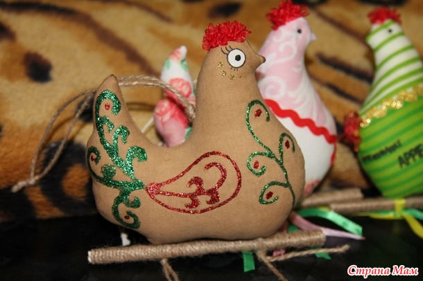 Пасхальное!!! Курочка "Клуша" с цыплятами )))