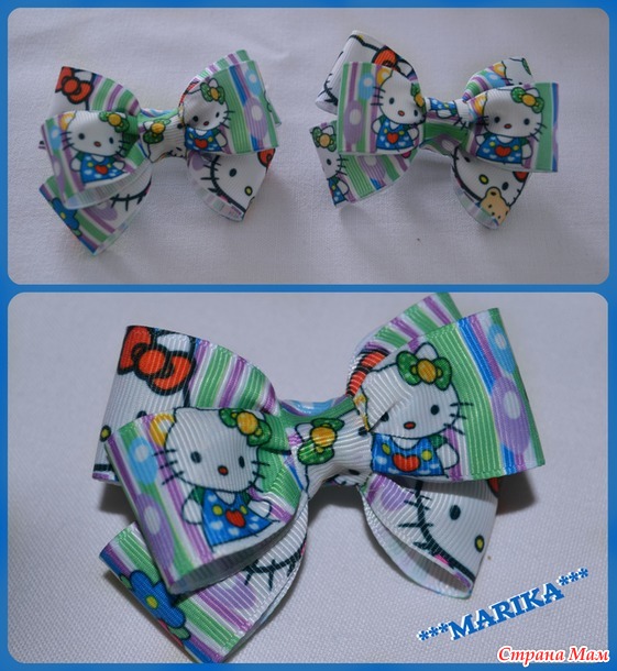 Маленькие бантики.