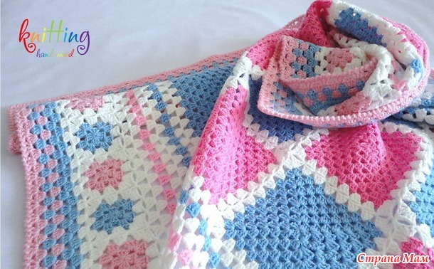 Детские вязаные пледы. Часть 4-я - Вязание - Страна Мам