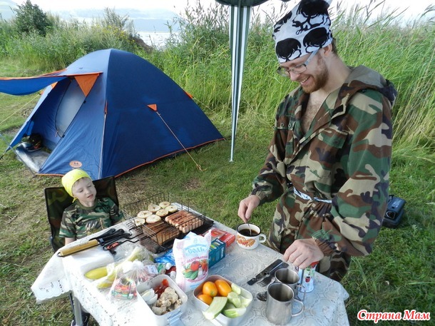 Отдых наш, на озере Парном;)