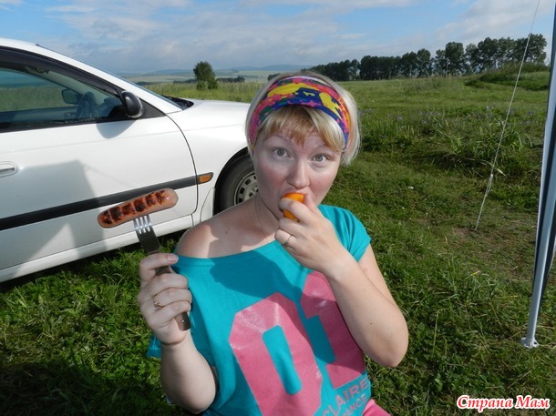 Отдых наш, на озере Парном;)