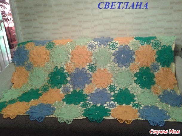 Мое покрывало на кровать "Цветочная полянка"