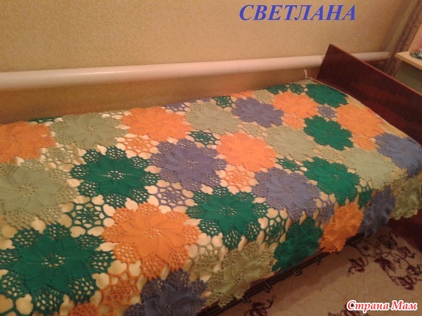 Мое покрывало на кровать "Цветочная полянка"