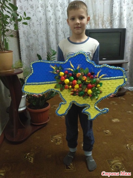 Мои поделки деткам в школу (за полгода)
