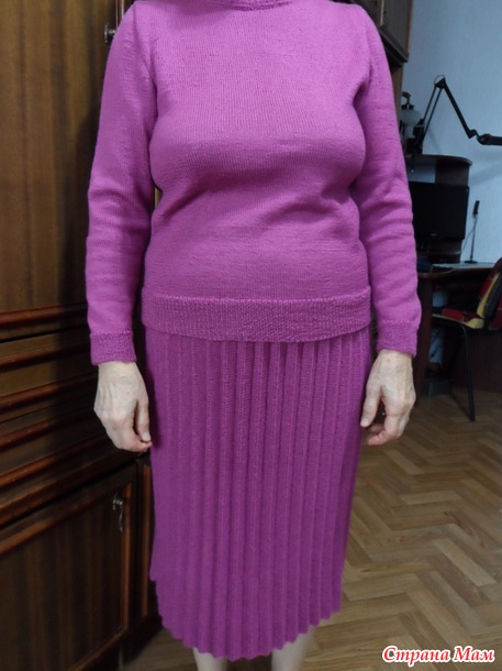 Юбка гофре