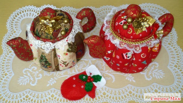 Подарочки к Новому году своими руками.