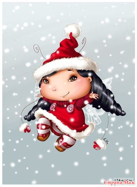 Новогодняя феечка у меня!!!
