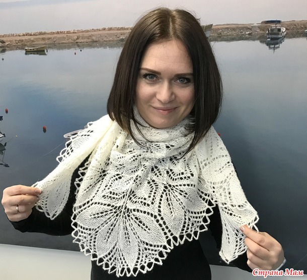 Моя самые первые шали!!!