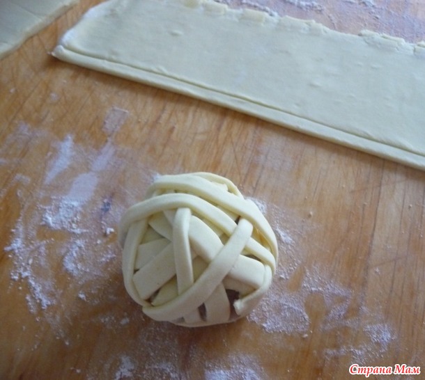 Новогодний рецепт - клубочки с куриным фаршем