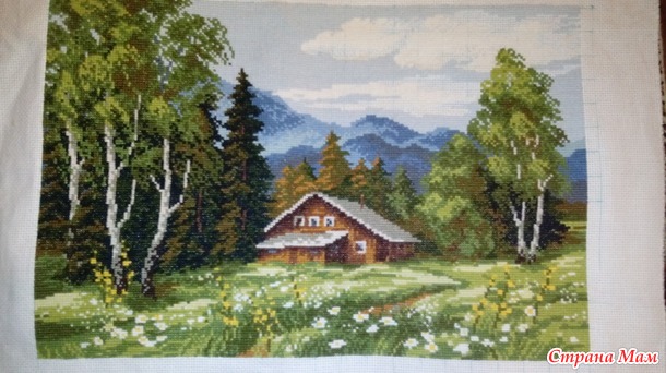 Риолис 1051 "Домик в лесу (Шале)"