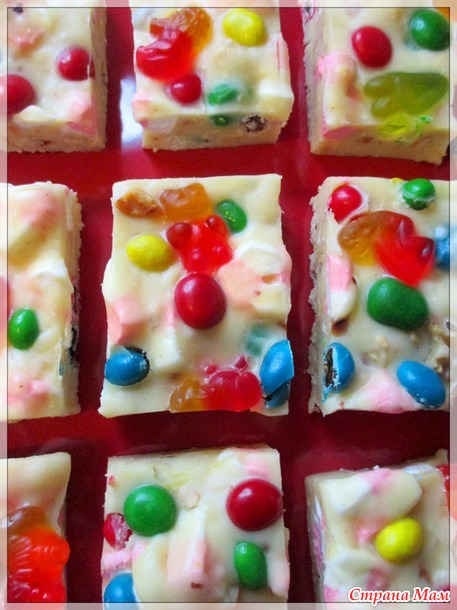 Рождественское угощение Christmas Rocky Road)