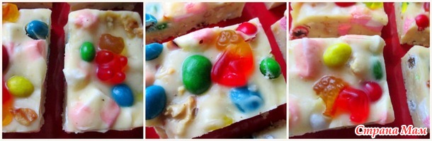 Рождественское угощение Christmas Rocky Road)