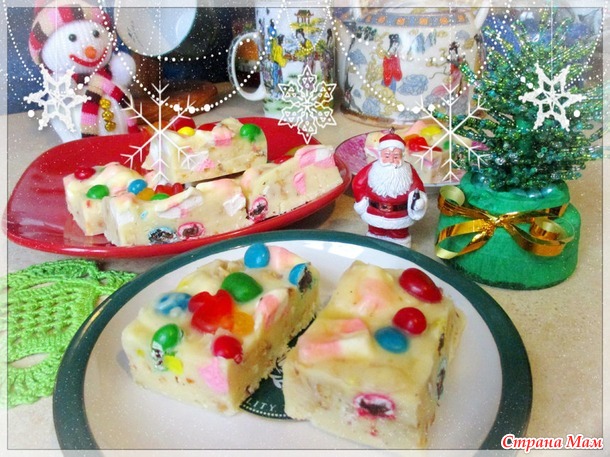 Рождественское угощение Christmas Rocky Road)
