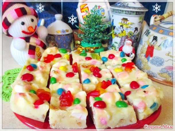 Рождественское угощение Christmas Rocky Road)