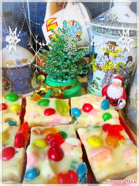 Рождественское угощение Christmas Rocky Road)