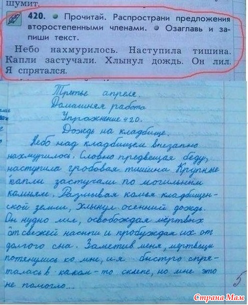 20 гениальных ответов детей на контрольных работах