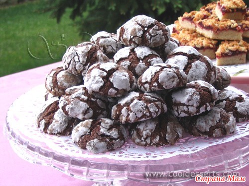 ������� "���������-������������ ���������" (Chocolate Orange Pillow Cookies)