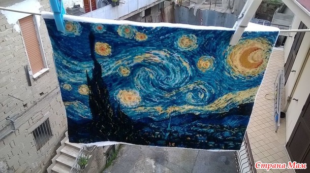 *"Звездная Ночь" Ван Гог