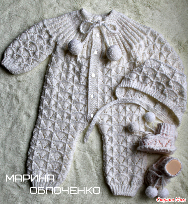 Ещё один комбез, хвастик - Вязание - Страна Мам