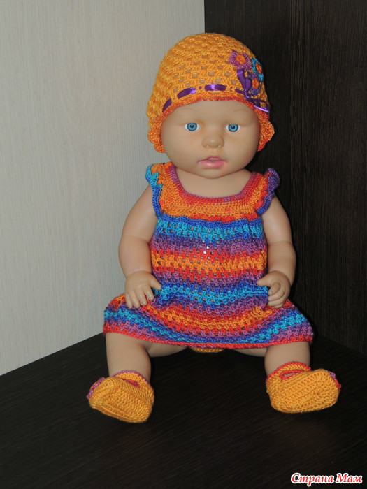 "Радужный" комплект для Беби Бон. - Гардероб для куклы - Страна Мам