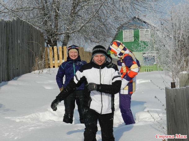 Понедельник снежный, понедельник дружный;)