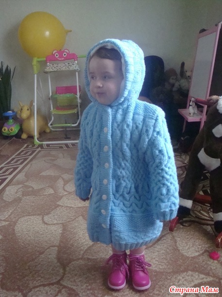 Девочки! можно похвастаться нашим новым пальто?!