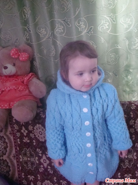 Девочки! можно похвастаться нашим новым пальто?!