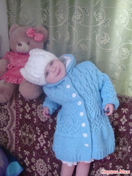 Девочки! можно похвастаться нашим новым пальто?!