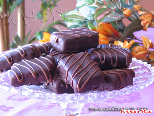 ���������� ������� � ��������� �������� (Cream Cheese Chocolate Bites)