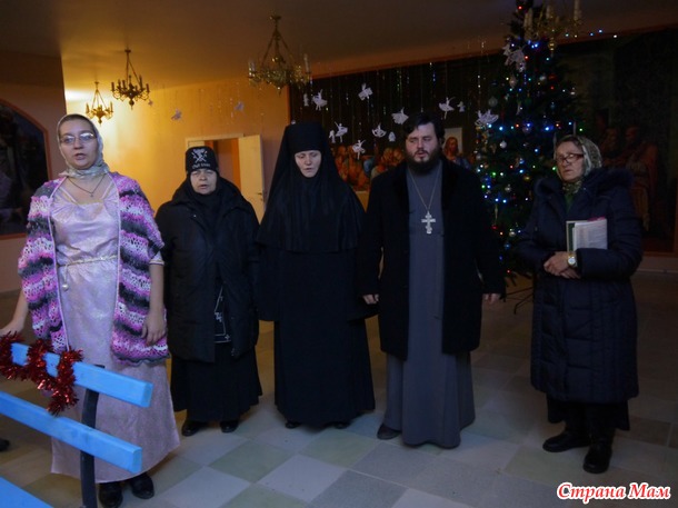 РОЖДЕСТВО ХРИСТОВО в Богородице-Тихвинской обители Белгородской обл.