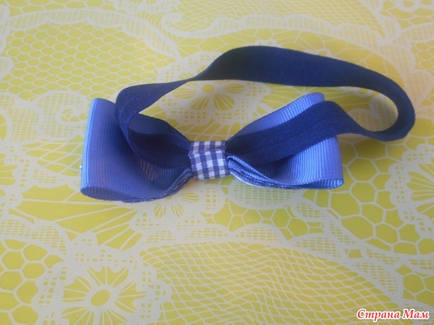 МК галстук-бабочка (2 варианта)