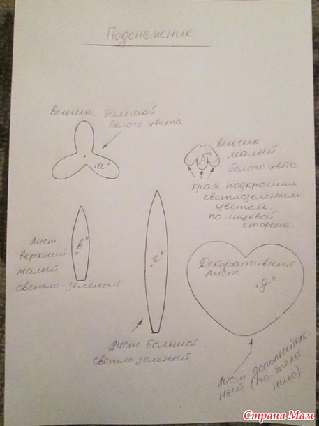 Подснежники из ткани мастер класс.