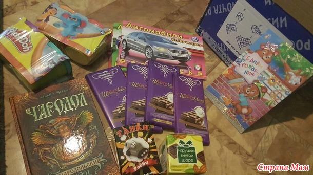 Отчет по подаркам)