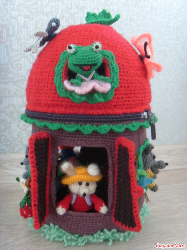 . Пальчиковый театр Теремок - Игрушки своими руками - Страна Мам