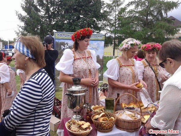 На ярмарке в Павлово