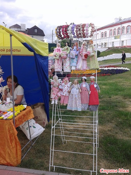 На ярмарке в Павлово