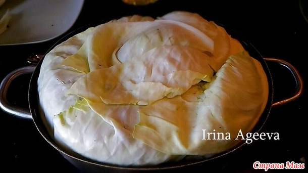 Еще один эксперимент с узбекской кухней. Дамлама (басма).