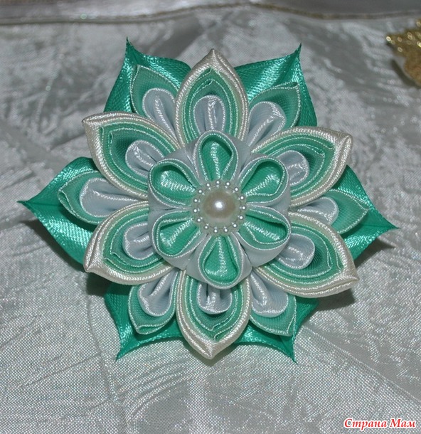 Мои первые канзаши