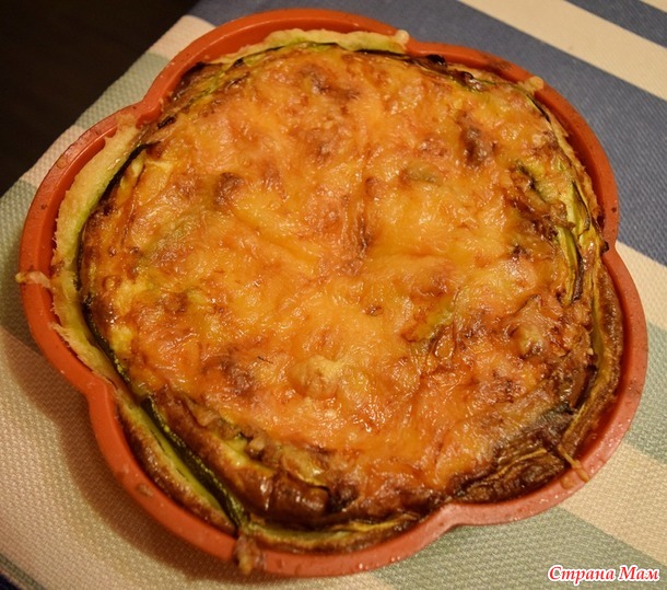 Пирог "Овощная идиллия" (с морковью и кабачками)