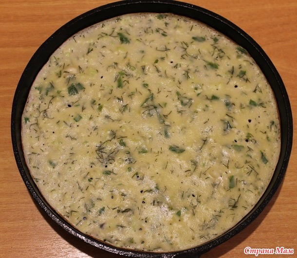 Кабачковые блины